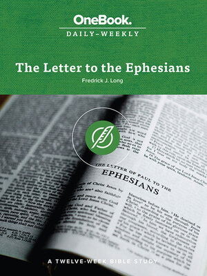 cover image of The Letter to the Ephesians